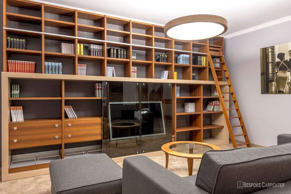 custom bookshelf image