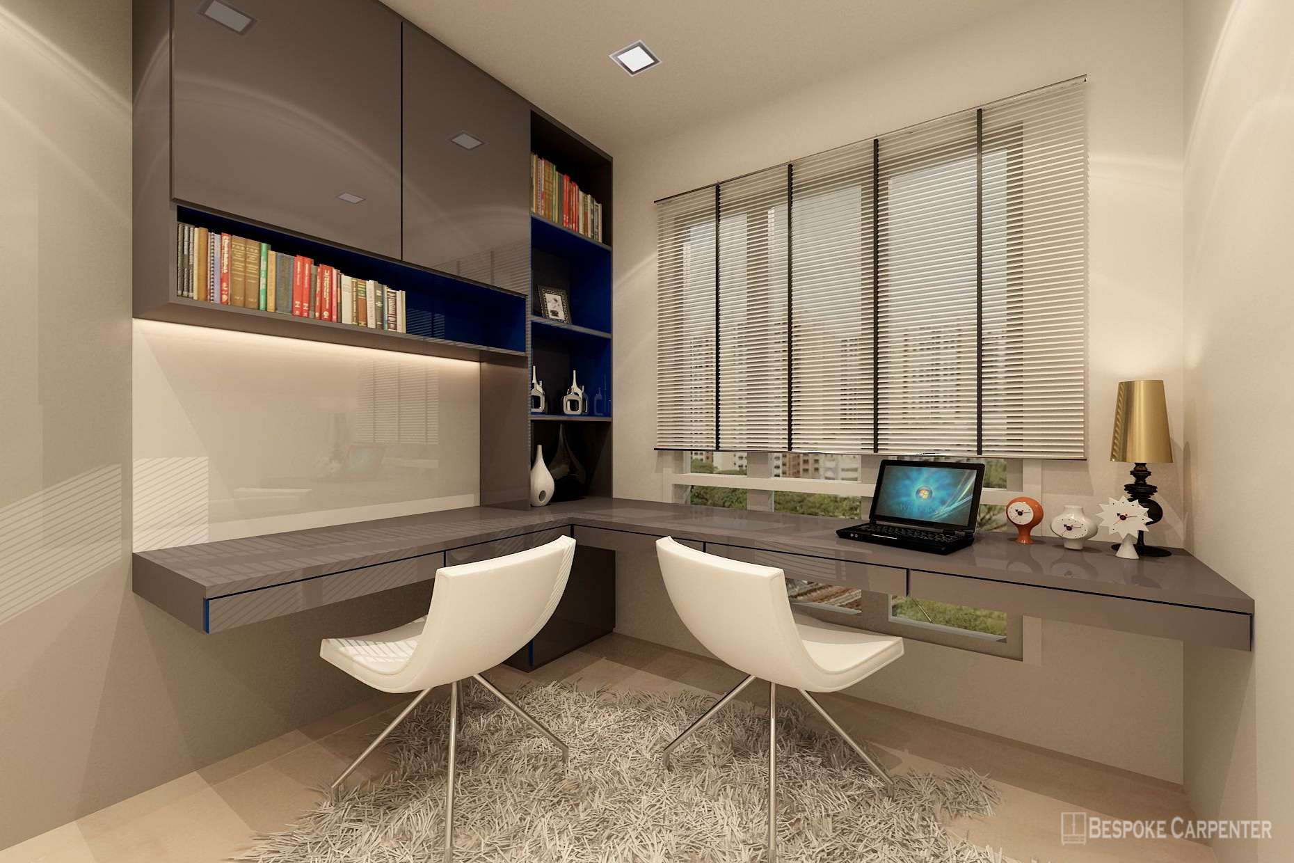 custom bookshelf image